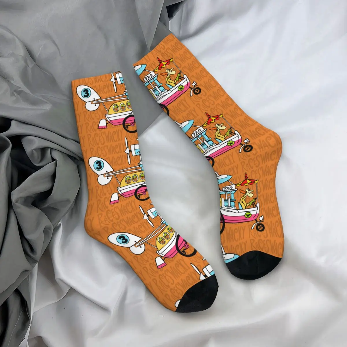 Hip Hop Retro Flugzeug verrückte Männer Kompression socken Unisex verrückte Rennen Harajuku Muster gedruckt lustige Neuheit glückliche Crew Socke