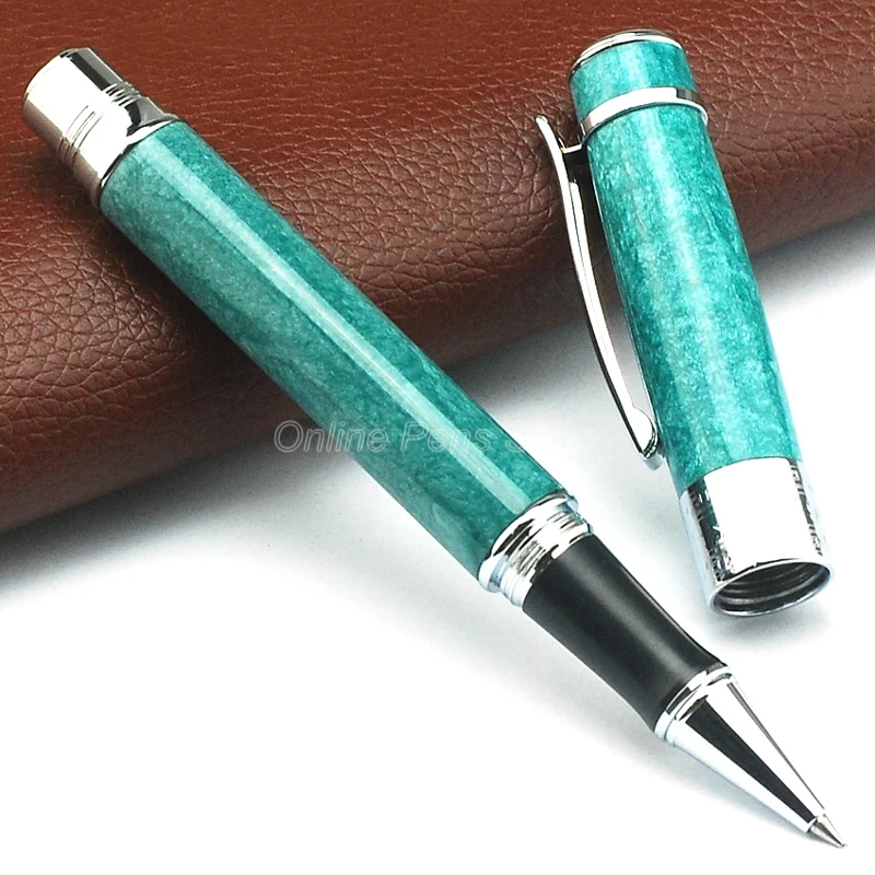 

Duke 932 Rollerball Pen With Silver Clip 0.5mm Refill Ballpoint Pen Business Luxury Writing Pens DR172