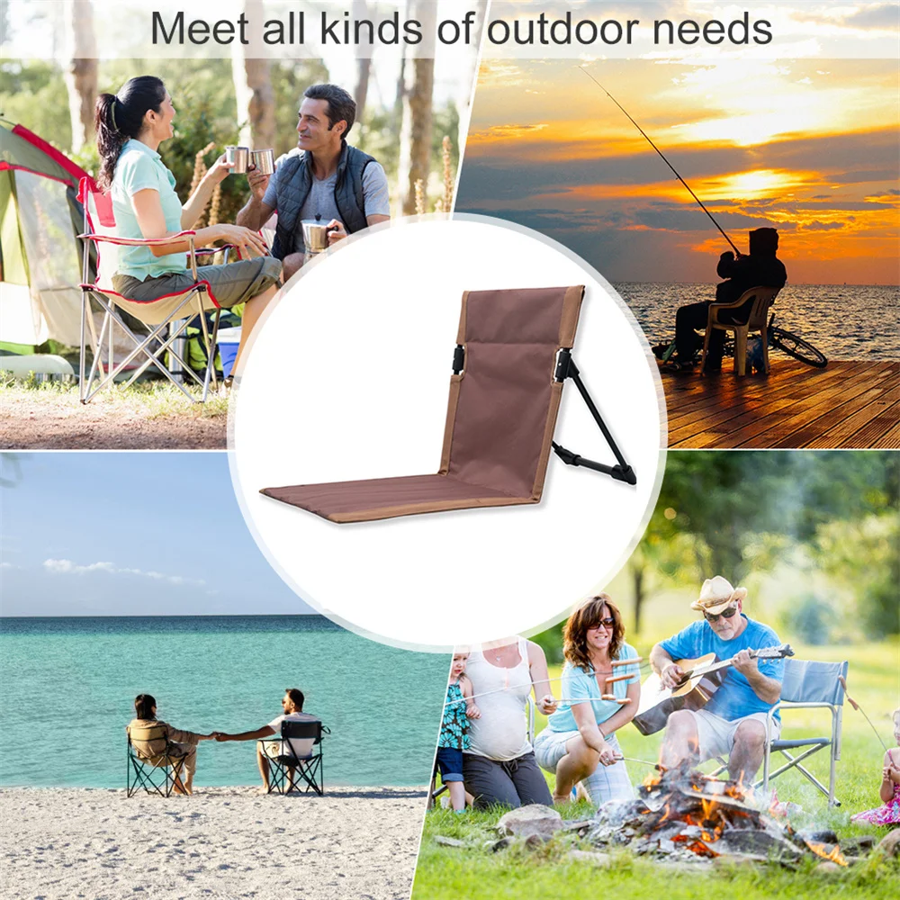 Foldable Camping Chair Outdoor Portable Ultra Light Folding Stool Fishing Chair Camping Backrest Sitting Chair Camping Bench