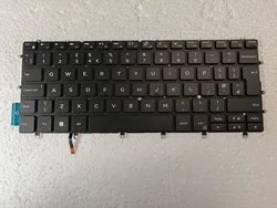 NEW FOR Dell XPS 13-9370 9317 9380 9305 7390 P82G UK black backlit keyboard