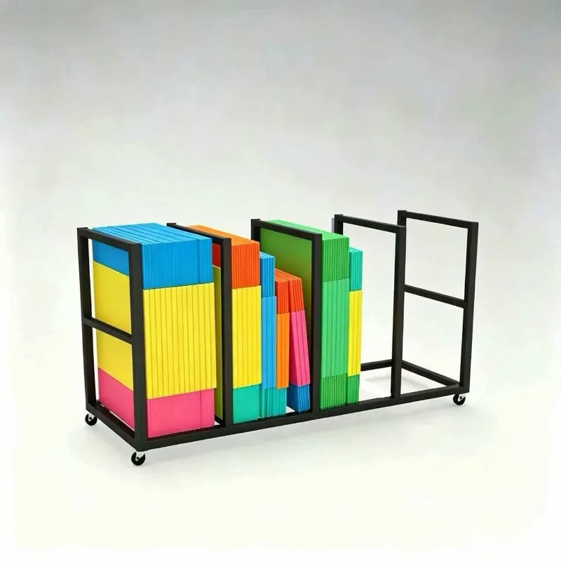 Household carton storage rack, waste cardboard box , sorting, shelf。