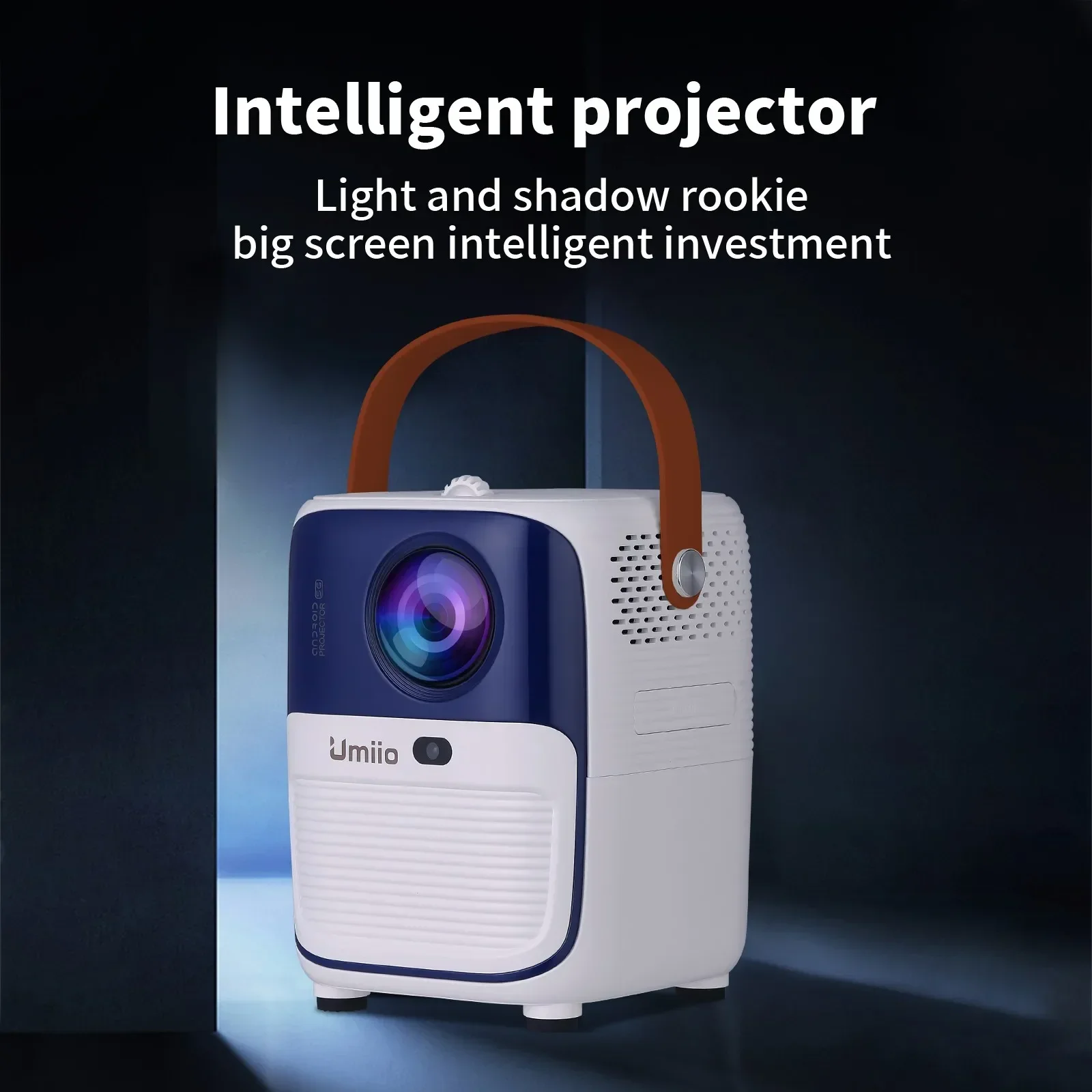 Umiio Q2 Mini Home Model New Mini Home Projector Android OS Wifi 3D Hot Selling Portable Pocket Beamer