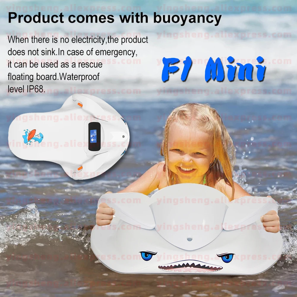 

Mini Water Scooter Power Floating Smart Board Popular Durable Electric Power Water Surfboard To Assist Children In Swimming