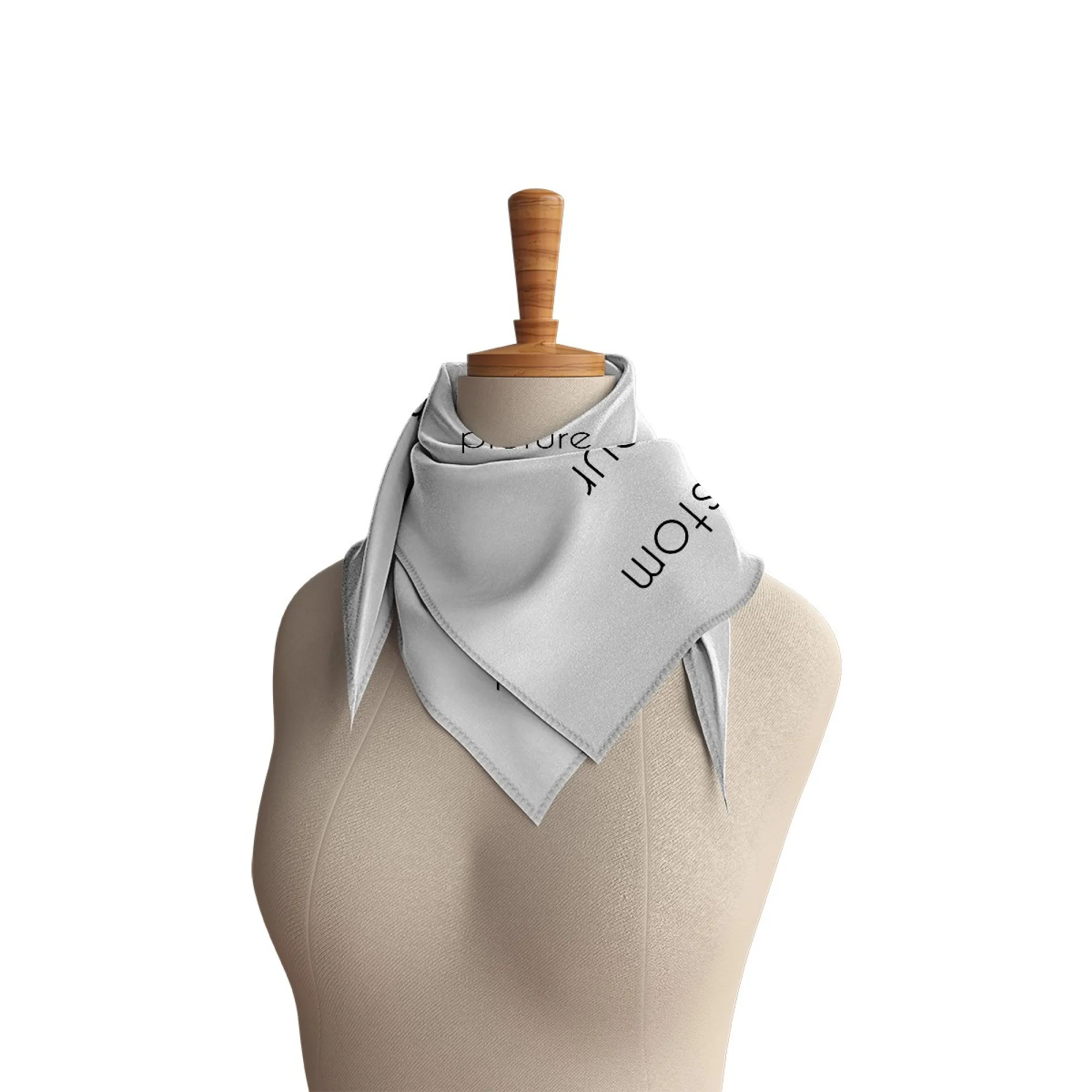 10pcs  Custom Photo Scarf  Print Your Picture on Soft Square Scarf Gift for Her