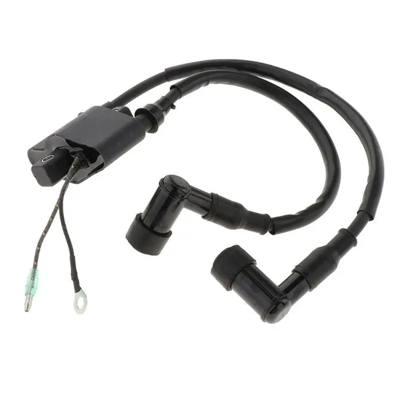 Authentic 2X Outboard Boat Motor Ignition Coil Parts 3G2-06040-4 803706A1 3G2-06040 3G2060404 For Tohatsu 9.9 15 18HP