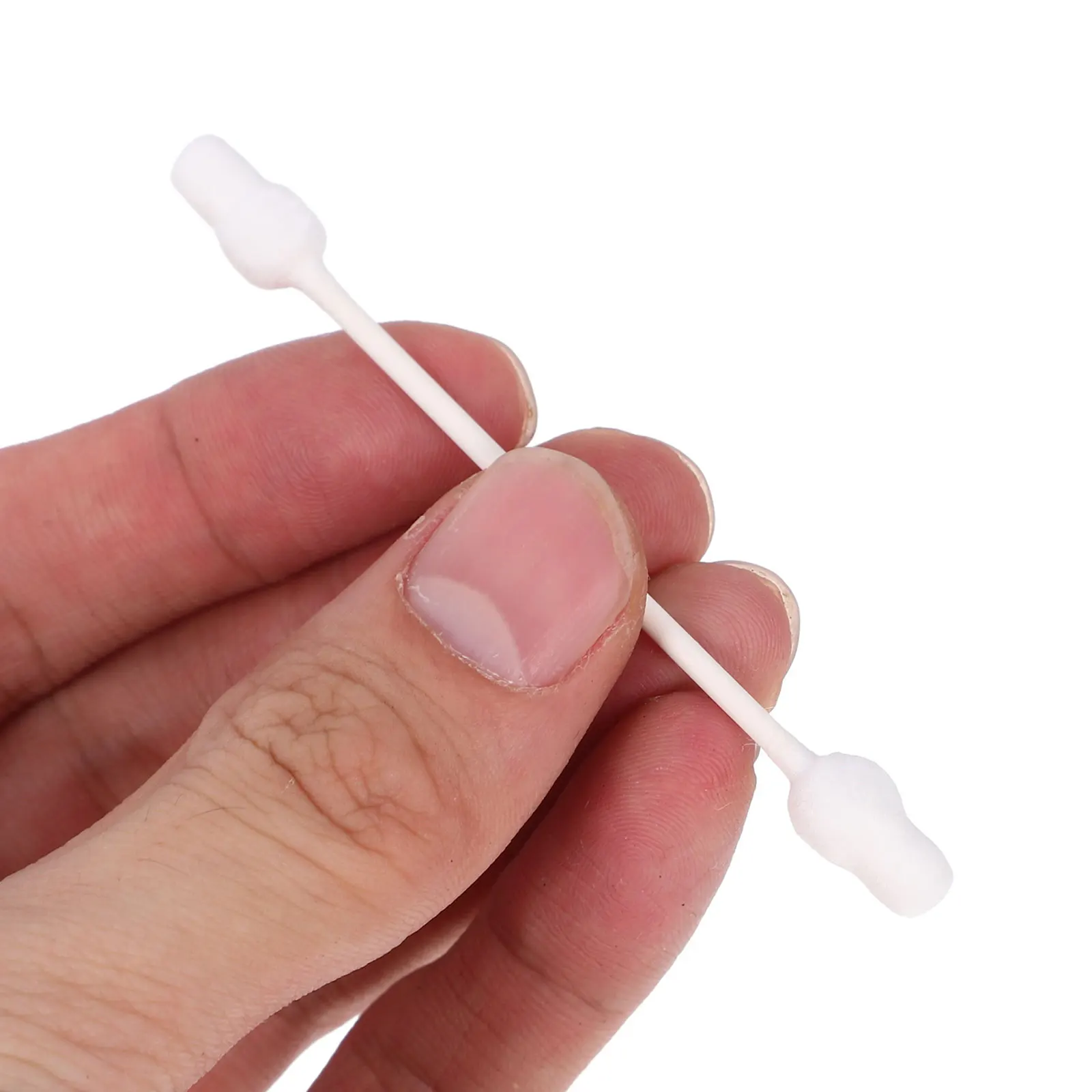 

110 pcs Baby Swabs Double Ended Safe Cotton Baby Swab Newborn Kids Ear Cleaning Supplies Gentle Care Buds Home Use