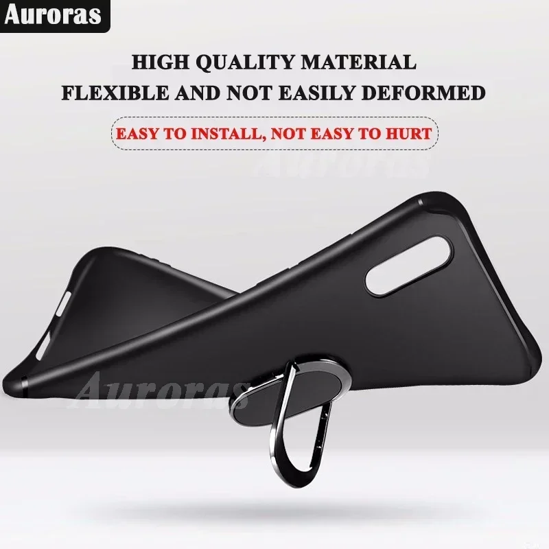 Auroras For Nubia Red Magic 9 Pro Plus Case Magnetic Holder Matte Silicone Soft Shell For Redmagic 8 8S Pro+ TPU Cover Fundas image 4