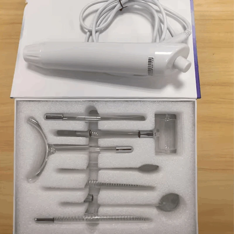 آلة الوجه العالمية عالية التردد أنبوب استبدال القطب الزجاجي لعلاج الوجه والشعر وإزالة بقع حب الشباب والعناية بالبشرة