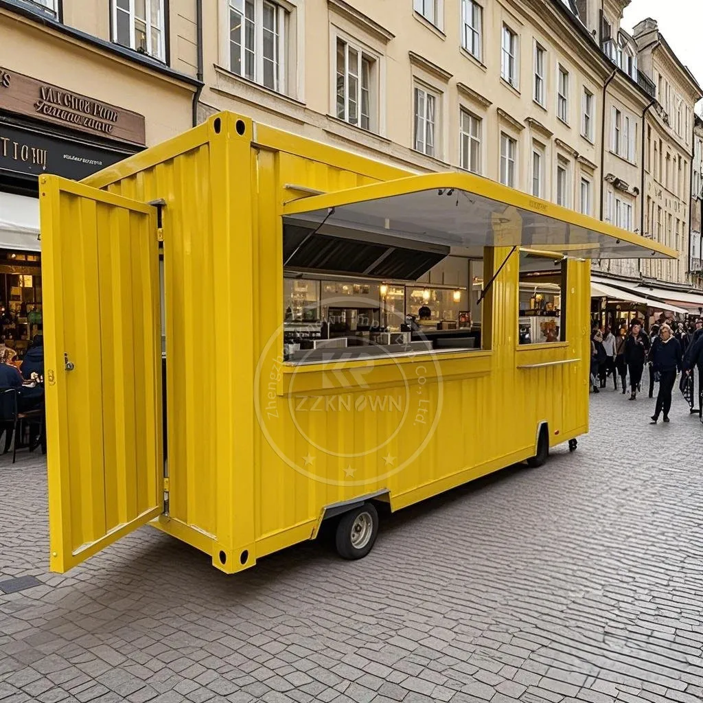 

2025 Container Restaurant and bar Steel 20FT Cafe Coffee Shipping Container Bubble Tea Kiosk Coffee Kiosk Food Kiosk Mall