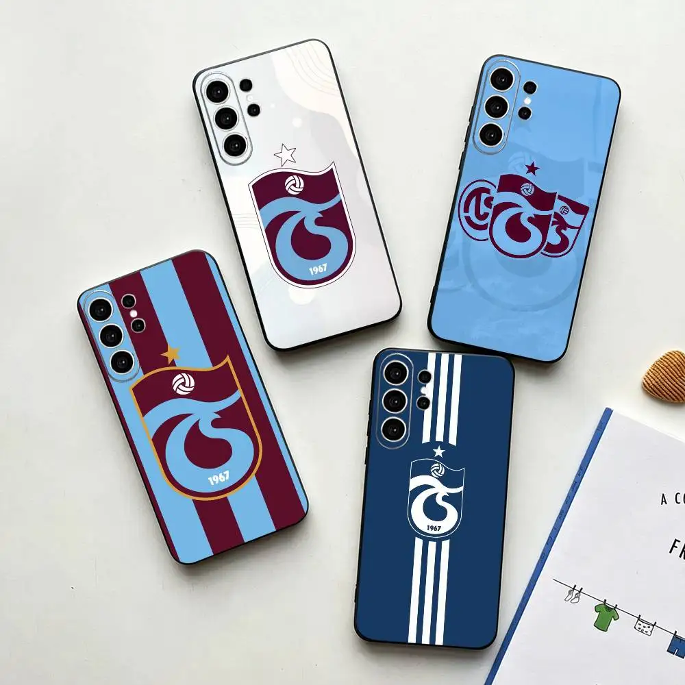 Trabzonspor FC logo   Phone Case For Samsung S25,S24,S21,S22,S23,S30,Ultra,S20,Plus,Fe,Note,10,9,5G Black Cover