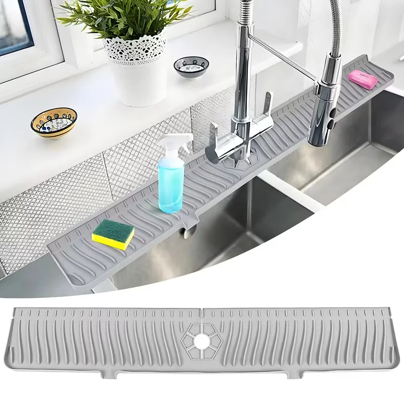 Silicone Tap Washer - 24Inch Kitchen Drainage Pad Silicone Sink