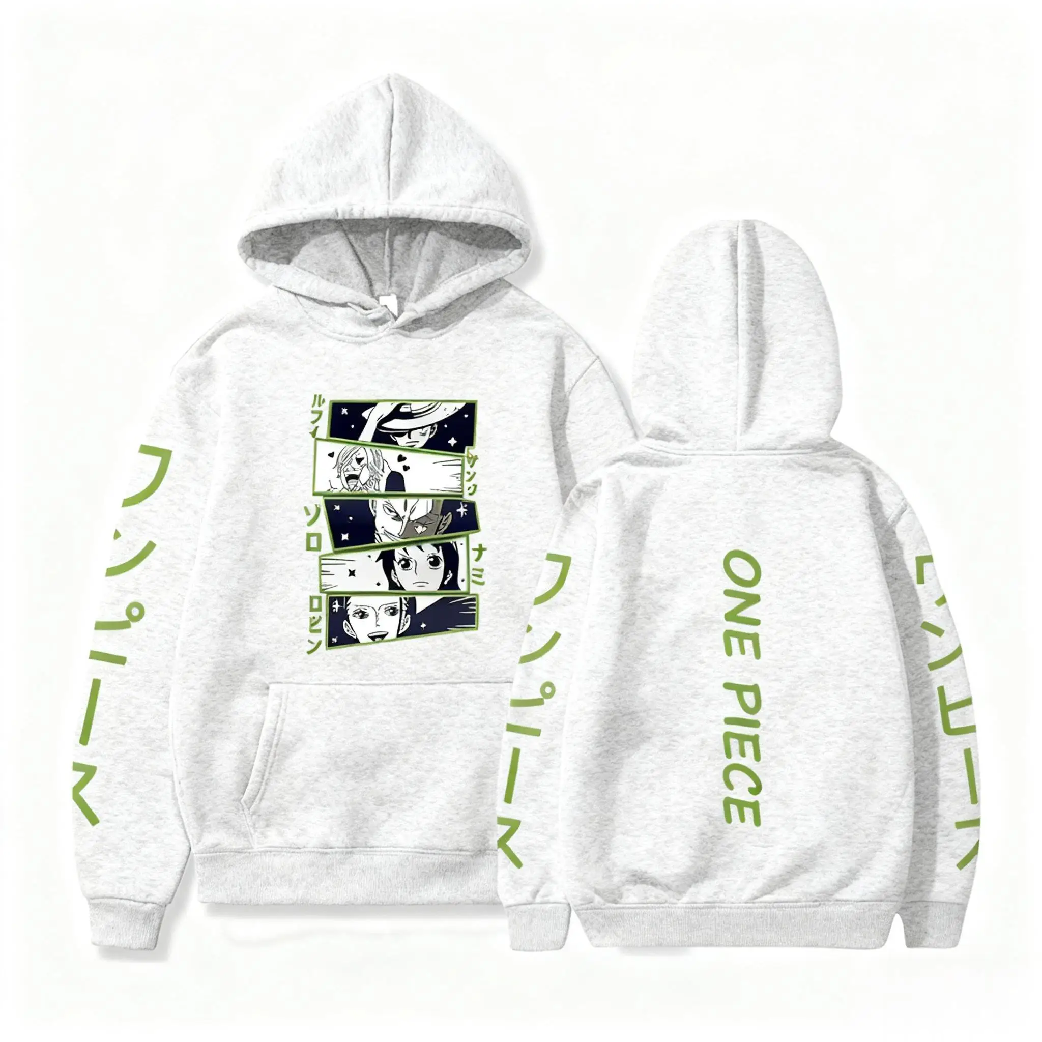 Sudadera con capucha de Anime de una pieza, jersey de Luffy Zoro, sudadera Unisex de algodón, ropa informal de otoño e invierno, Top informal de manga larga para Cosplay 2026