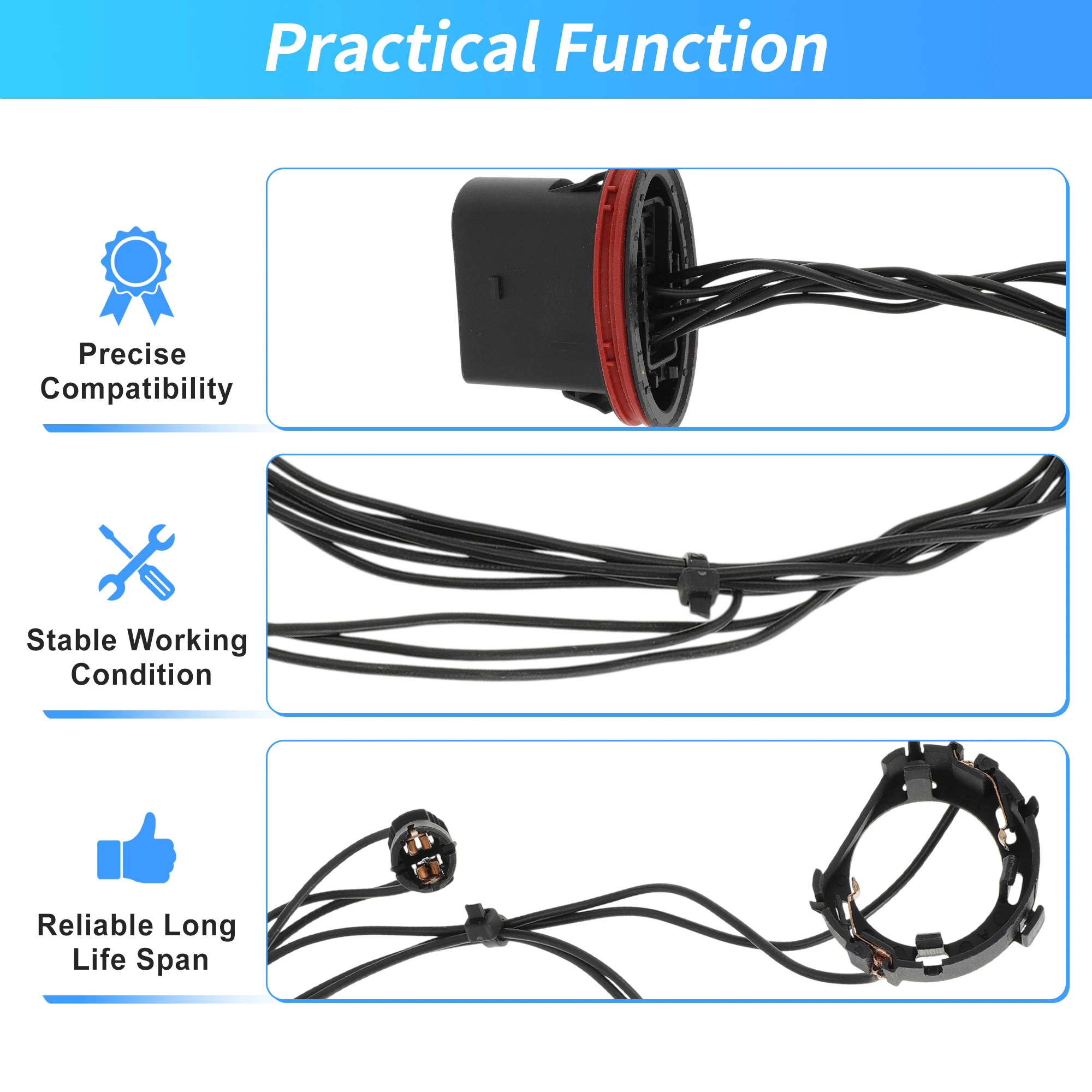 UXCELL العلوي الأسلاك تسخير لمرسيدس بنز W204 C300 C230 C350 2008-2011