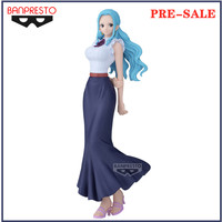 Original Bandai Anime Figure  ONE PIECE DXF～THE GRANDLINE SERIES～EXTRA NEFELTARI VIVI Action Figure Banpresto Toys Model 18cm