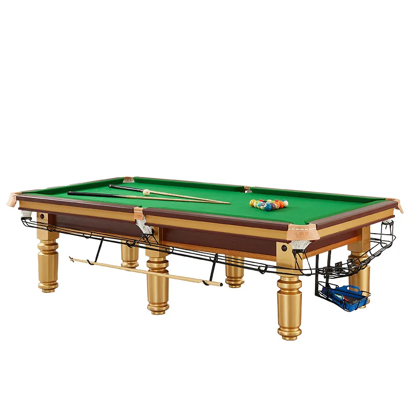 

Household Pool Table Standard Club Commercial American Black Eight Marble Two-in-one Pool Table