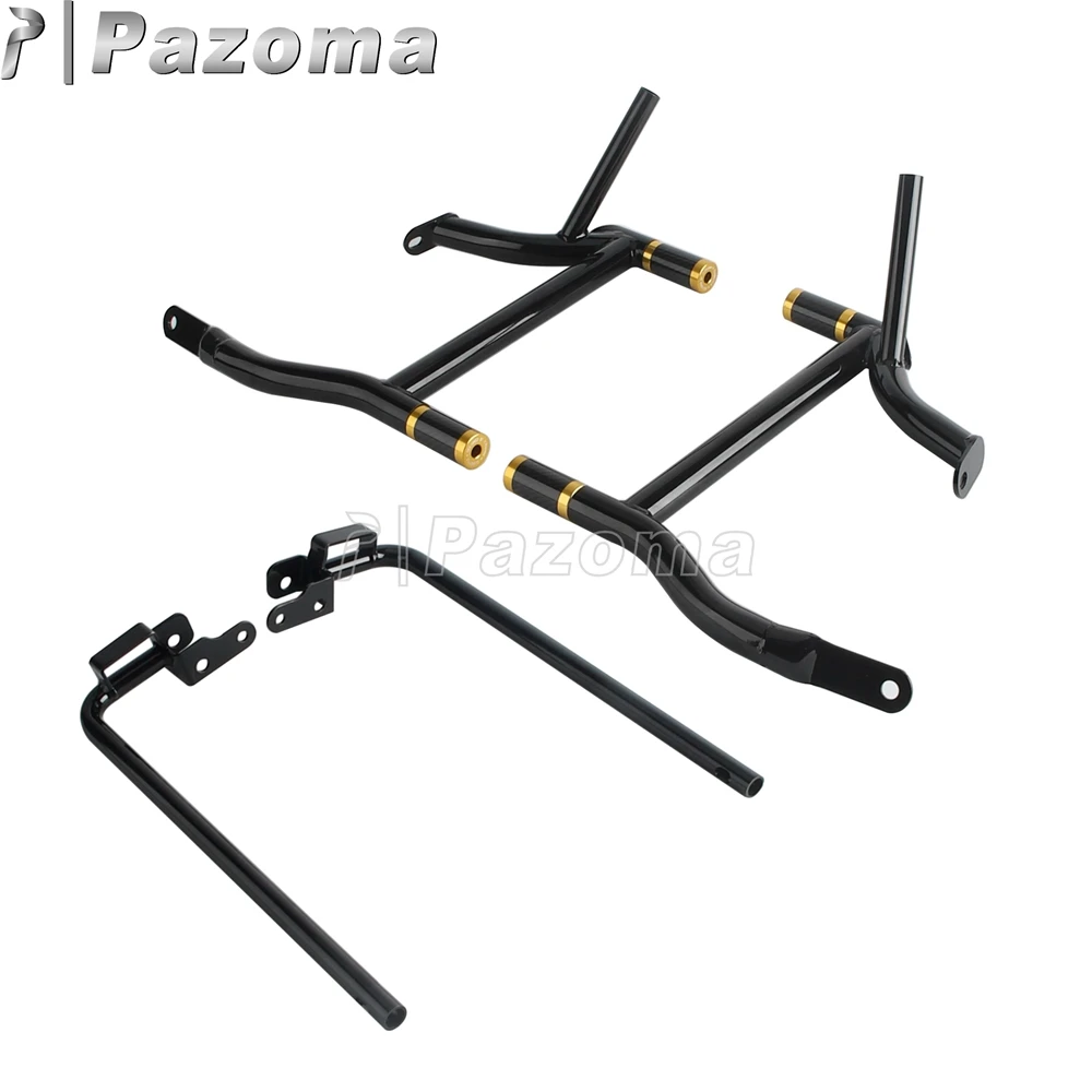 Pour Harley Touring Street Glide FLHX ST FLHXST spécial FLHXS CVO FLHXSE support de sacoche de moto barres de protection 2014-2025