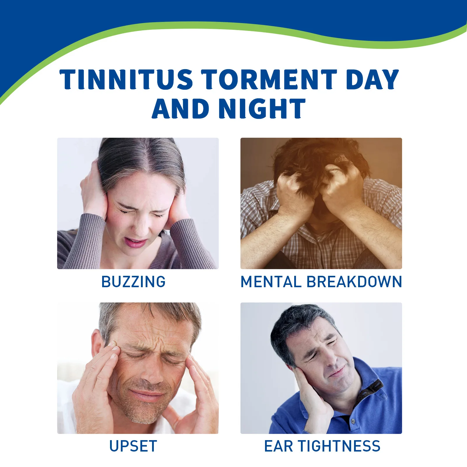 Tinnitus Portable Treatment Ringing Earache Discomfort Clear Earwax Pressure Relief Hearing Magnetic Ear Clip