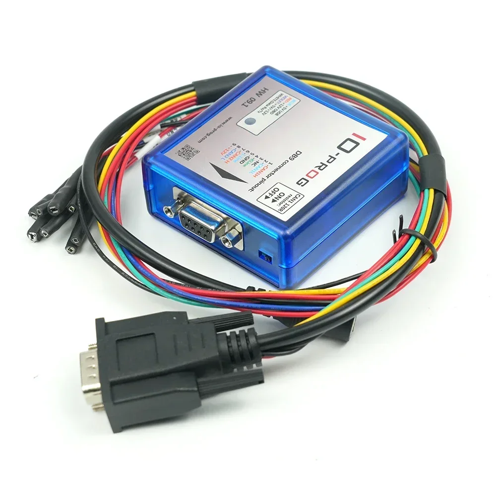 Newest Licenses IO-PROG for PSA BSI for FORD BCM for GM/OPEL ECU TCM BCM EPS BD9 Connector Pinout IO Terminal IO PROG Programmer