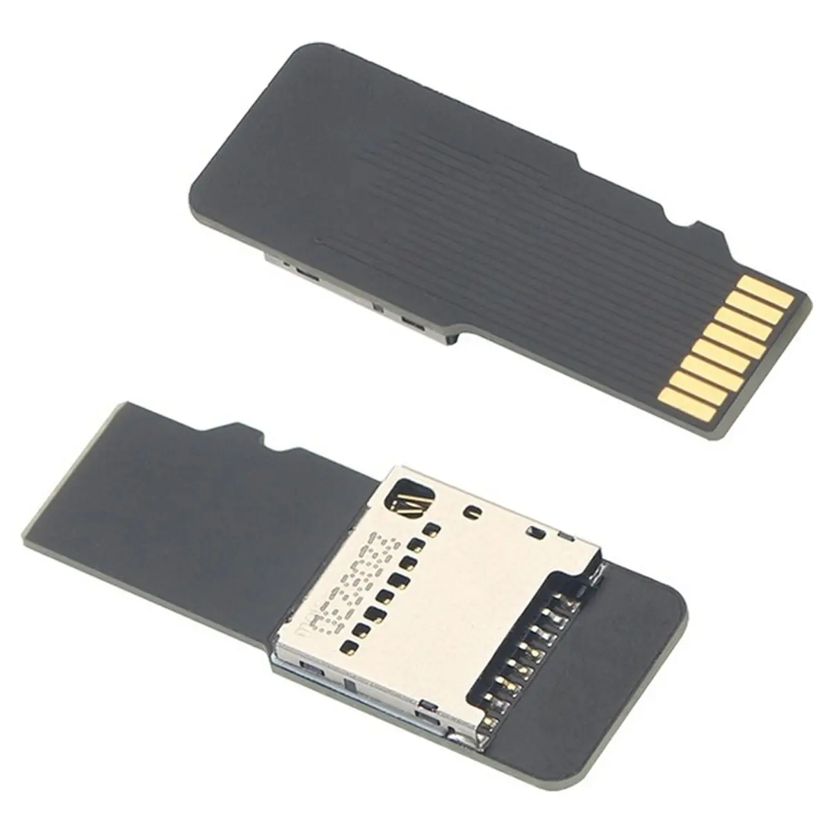 2PCS TF Memory Card Extender Test Tool SD Male to Female Extension Adapter for Mobile Computer 3D Printer MP3 MP4