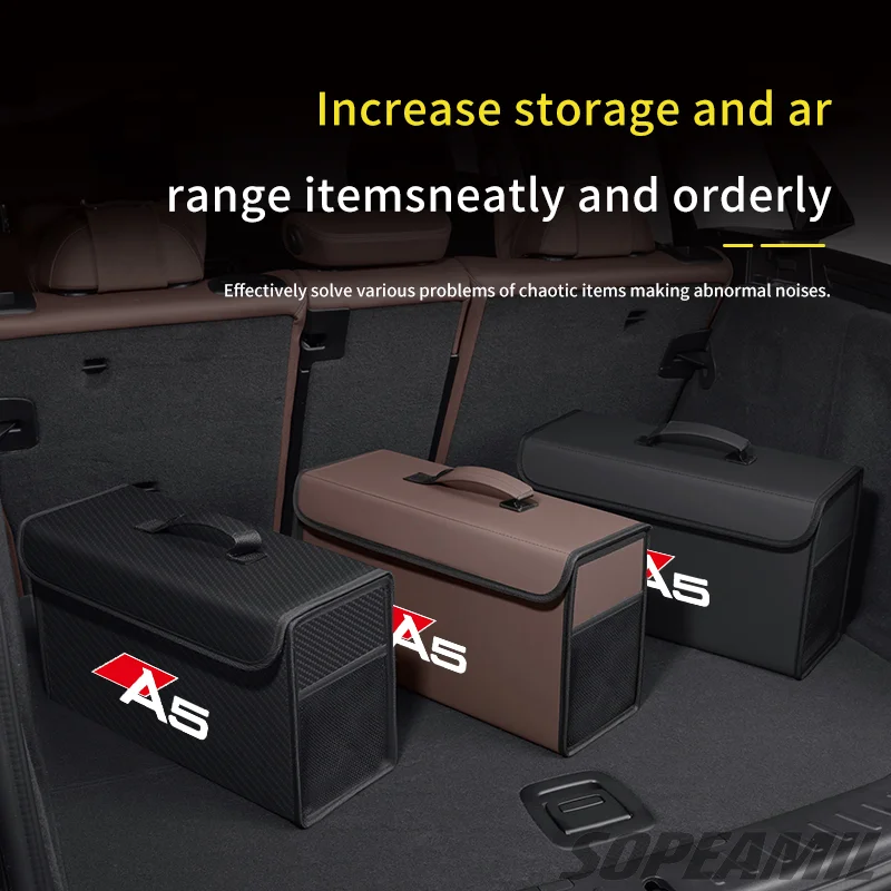 

Car Trunk Organizing And Storage Box For Audi Q2 Q3 Q4 Q5 Q7 Q8 A1 A3 A4 A5 A6 A7 A8 TT S3 S4 S5 S6 S7 RS3 RS4 RS5 RS6 RS7 SLine