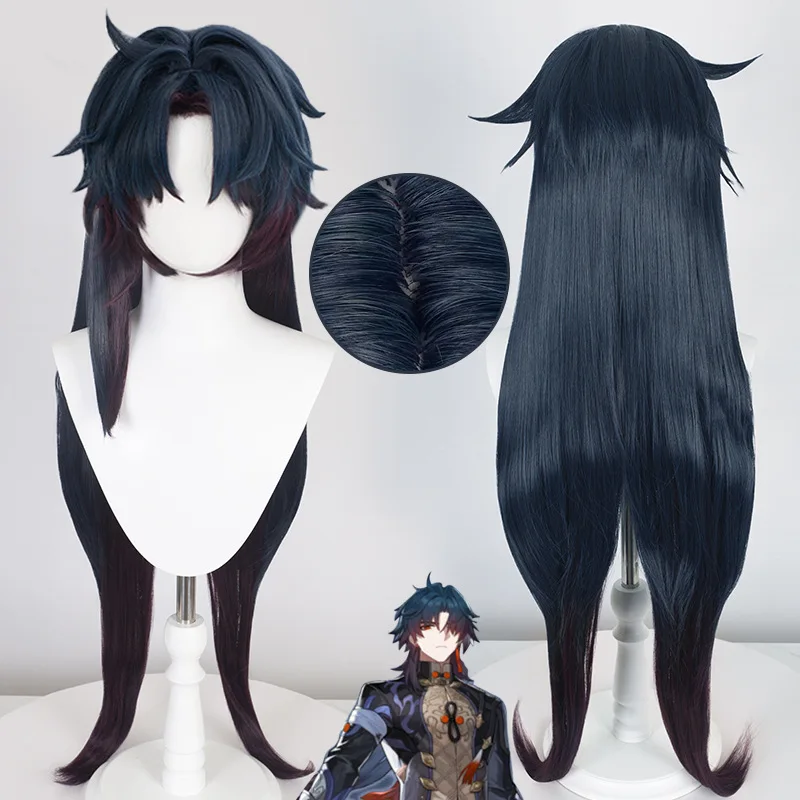 

Long Wavy Two Tone Synthetic Wig with Natural Scalp Heat Resistant for Women Daily Cosplay Party Wear