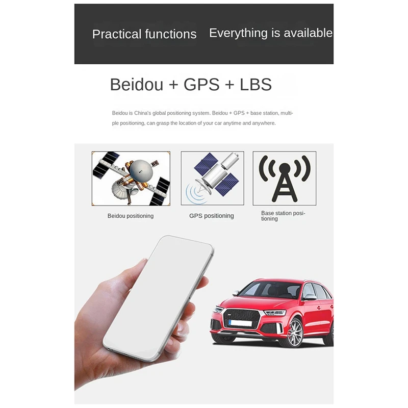 

GPS-локатор для мотоцикла, автомобиля, грузовика, трекер защиты от кражи