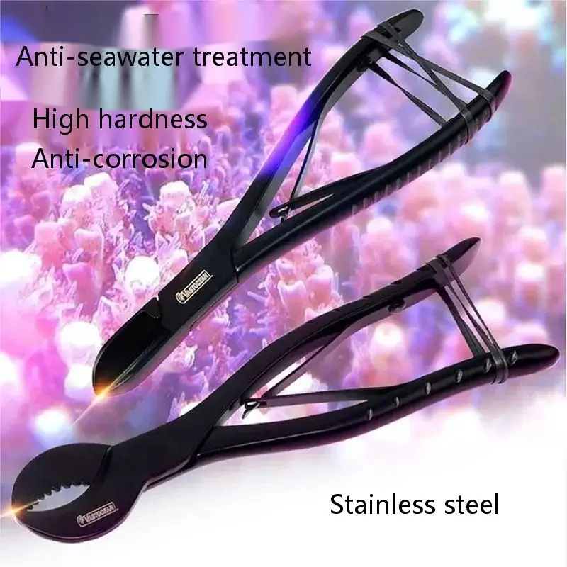 VASTOCEAN SPS Aquarium Straight Coral Plant Pliers Scissors Stainless Steel Fish Reef Tank Cleaning Tools Cutter Clipper