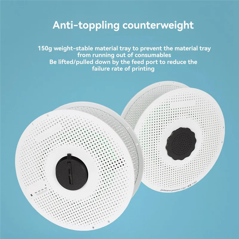 VO-액세서리 3D 프린팅 건조 상자 소모품 버퍼 카운터웨이트 롤러 무게 도구 트레이 A