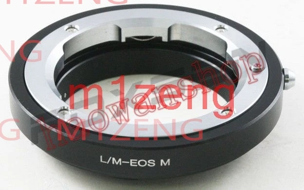 LM-EOSM Adapter Ring for leica M LM ZM VM mount Lens to canon EF-M EOSM Mirrorless camera eosm/m1/m2/m3/m5/m6/m10/m50/m100 view 2