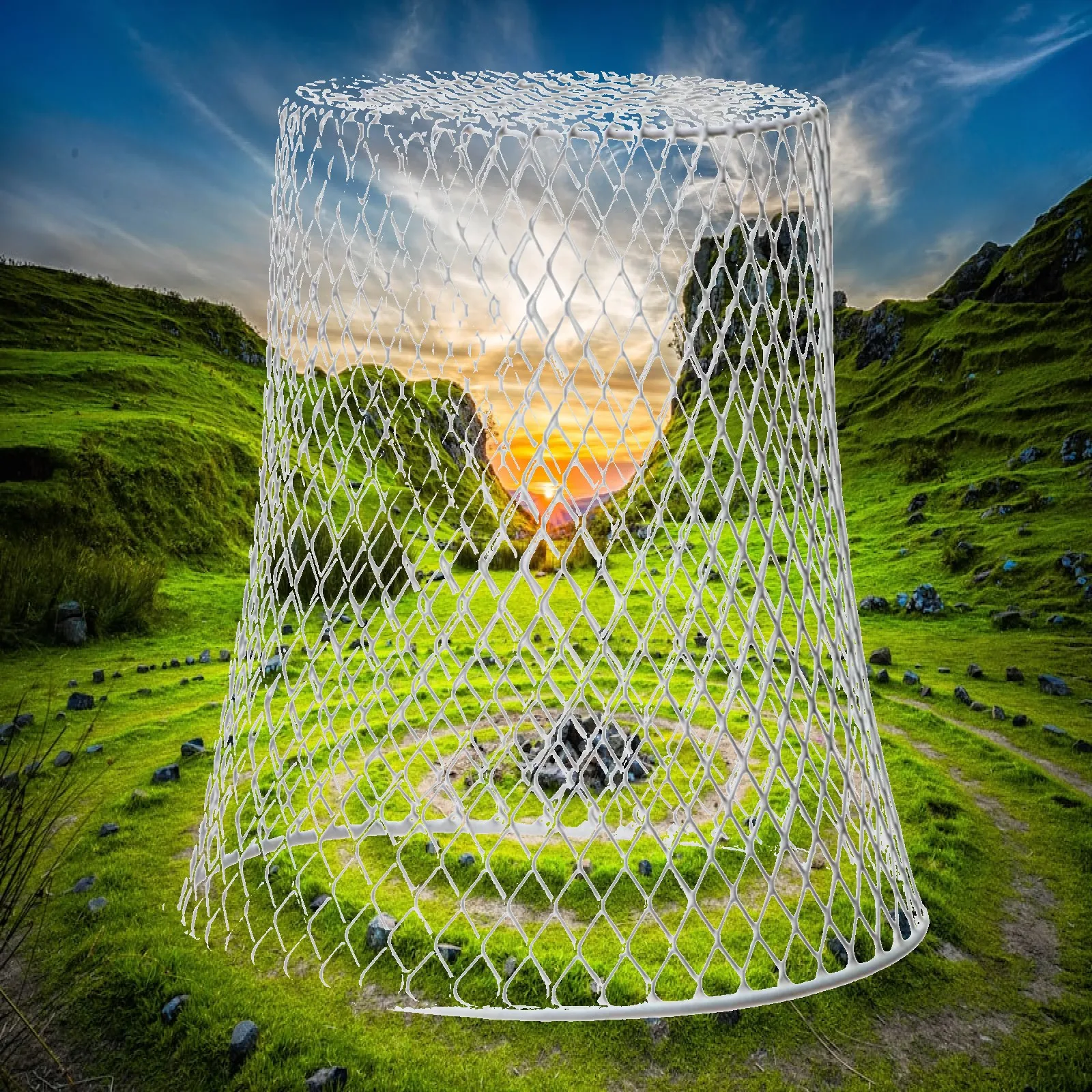 Plant Cover Garden Plant Cloche Gardening Accessories Accessories Multifunctional Iron Netting Reusable Vegetabless Protector