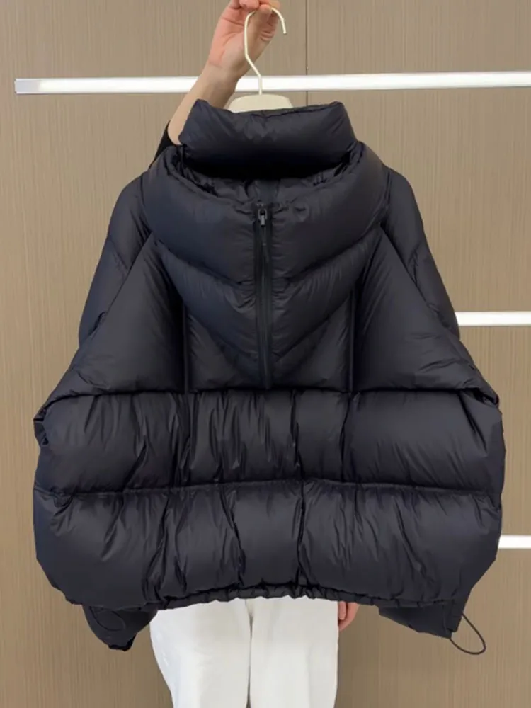 

Уникальное женское пуховое пальто Jaet 2024, новинка зимы, корейская версия, прямой крой, пуховое пальто Power Du с высоким наполнением