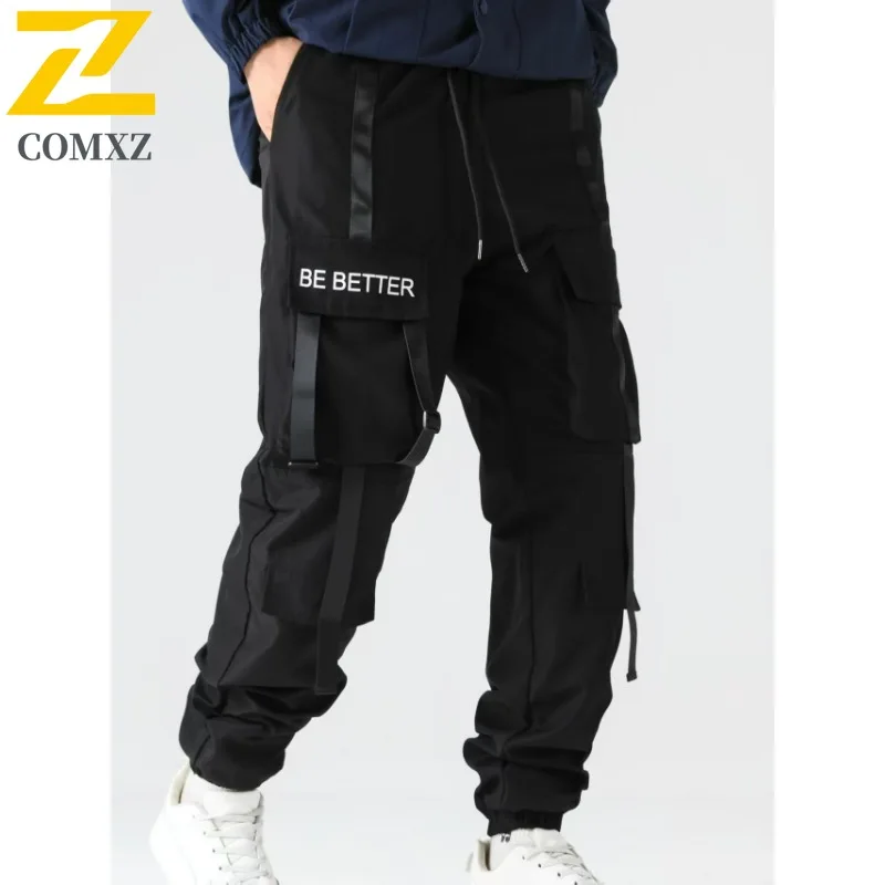 2025 Men's Sweatpants New Vintage Loose Casual Active Training Jogging Cargo Pants Outdoor Training Breathable Trend Trousers