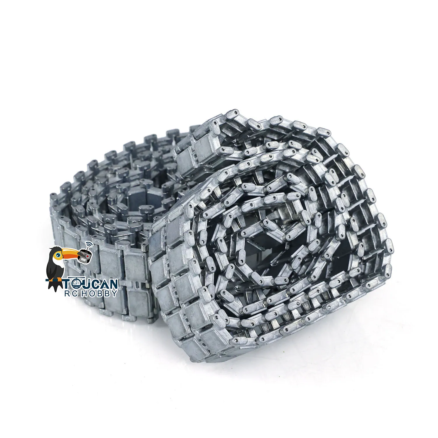 Heng طويل زوج واحد 1/16 مقياس المسارات المعدنية Pedrail ل تشالنجر II دبابة مع جهاز للتحكم عن بُعد 3908 TH00507