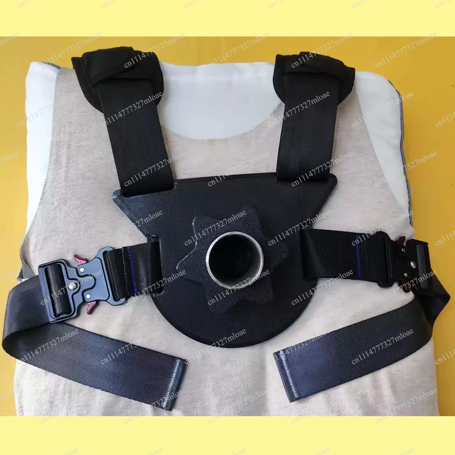 Weight-bearing vest can be equipped with barbell pieces, adjustable weight-bearing, handstand push-ups, mountaineering