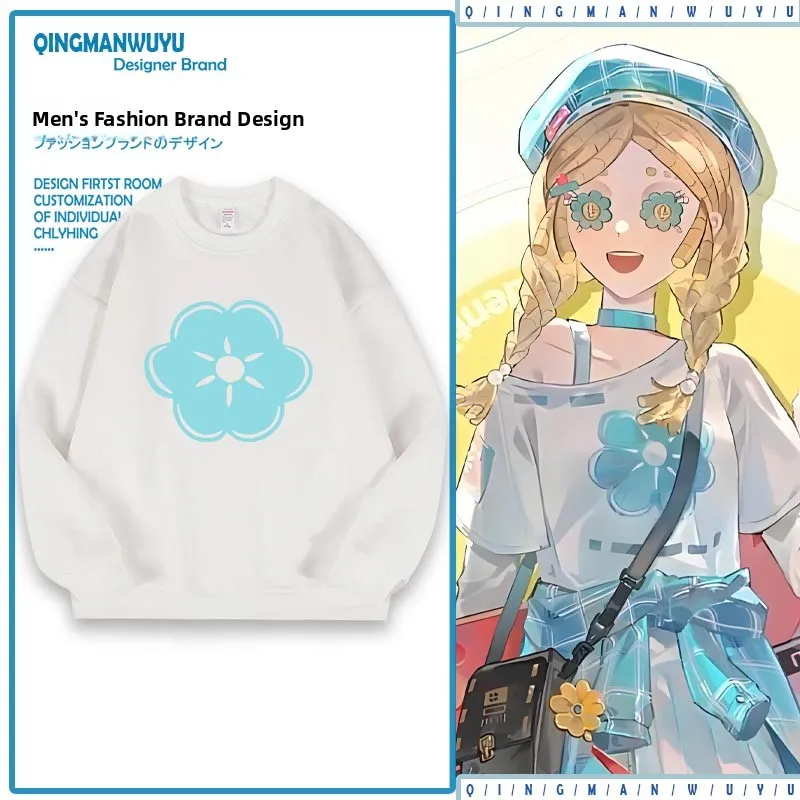 

Свитшот для косплея по игре Fifth Personali, осенне-зимний, с длинными рукавами, круглым вырезом, из смесового хлопка и полиэстера, повседневная одежда