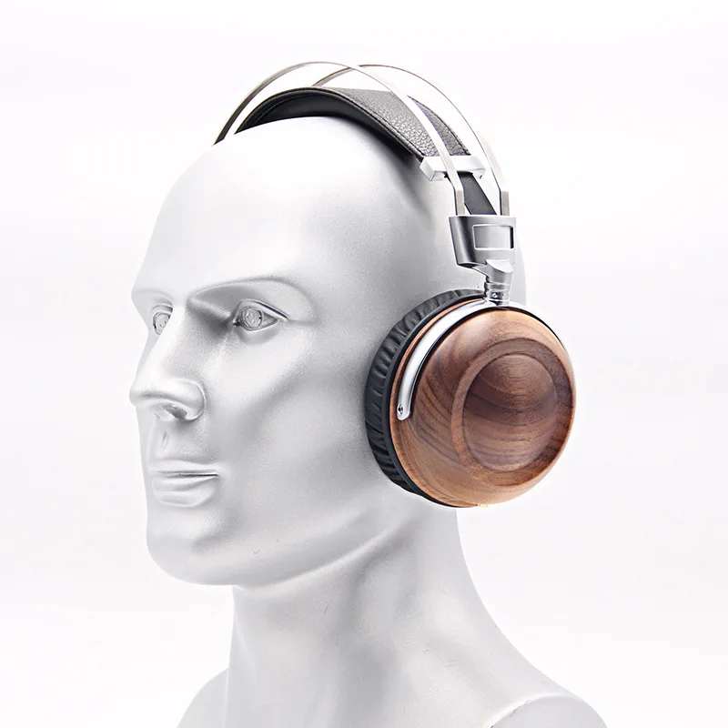Walnut Alloy Headph… - image
