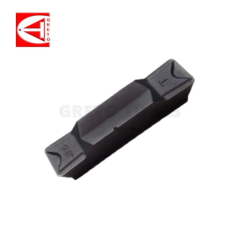 

GRETO ZTED02503-MG GT4202 Carbide Tools Metal Turning Tool Parting Inserts ZTFD0303-MG ZTGD0404-MG ZTKD0608-MG