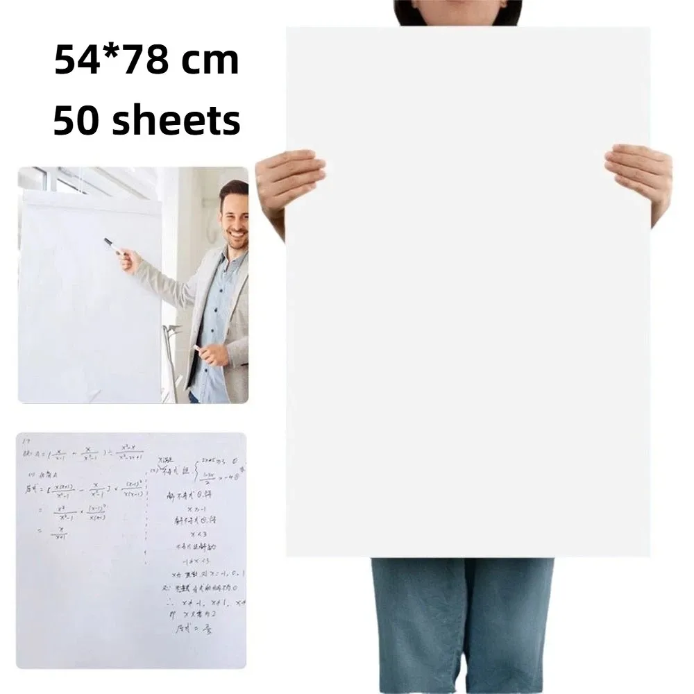 50-feuilles-54-78-cm-bloc-notes-recyclable-pour-tableau-blanc-papier-grand-format-vierge-durable-double-face-pour-ecriture-sur-tableau-blanc