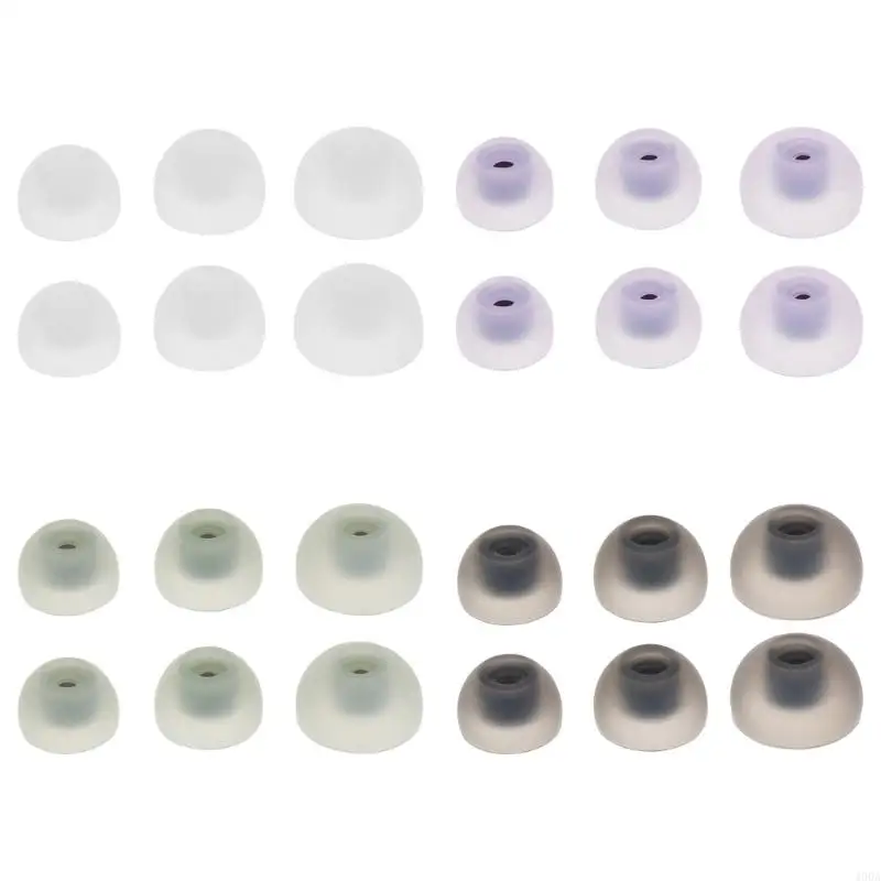 400A 3Pair Silicone In-Ear Ear Tips for SM-R177 Buds2 Earphone Earbuds Eartips