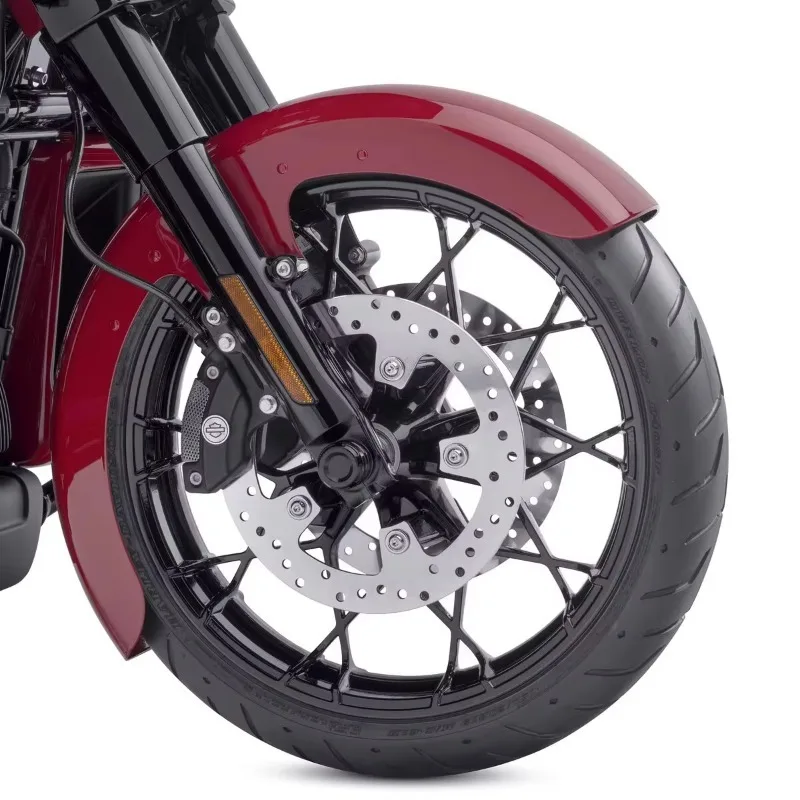 2025 New Style Alloy Wheel Accessories For Harley 08-later FLSTF FLSTFB FLSTFBS Motorcycles Black