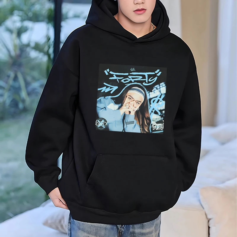 

Nicki Nicole FORTY Tour Graphics printed Hoodies Classic Fan Gifts Pullovers Unisex Autumn Winter Fleece Sweatshirts Men women