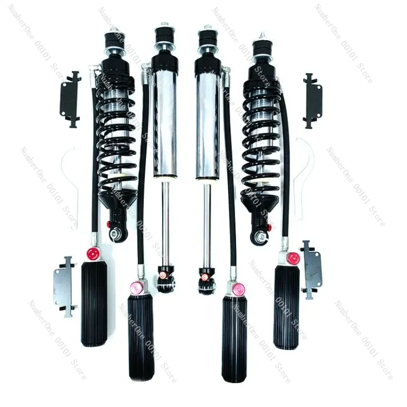 Adjustable 4x4 LC100 suspension kit 4inches coilover 4x4  truck shock absorber