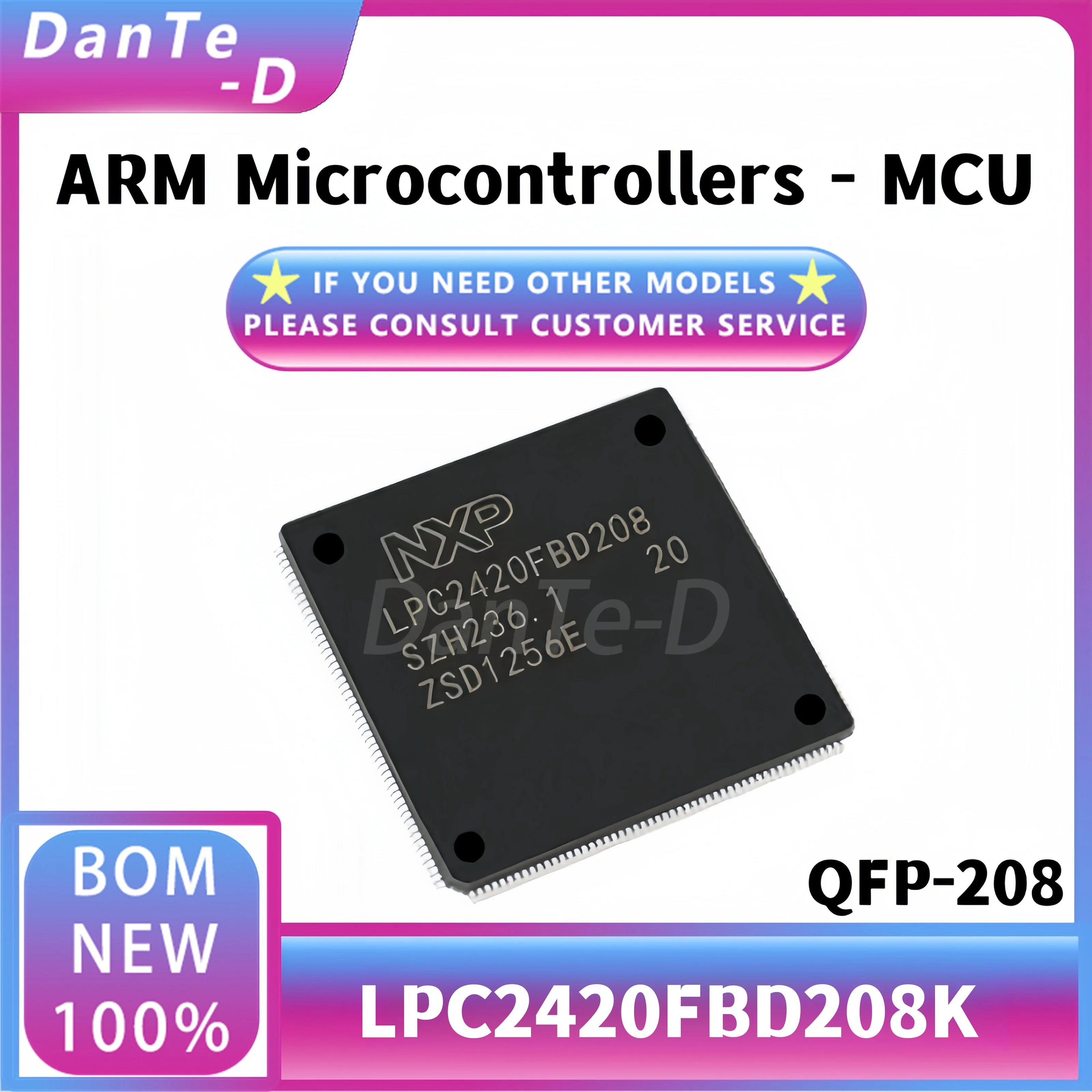 LPC2420FBD208K фотографический микроконтроллер-MCU оригинальный аутентичный