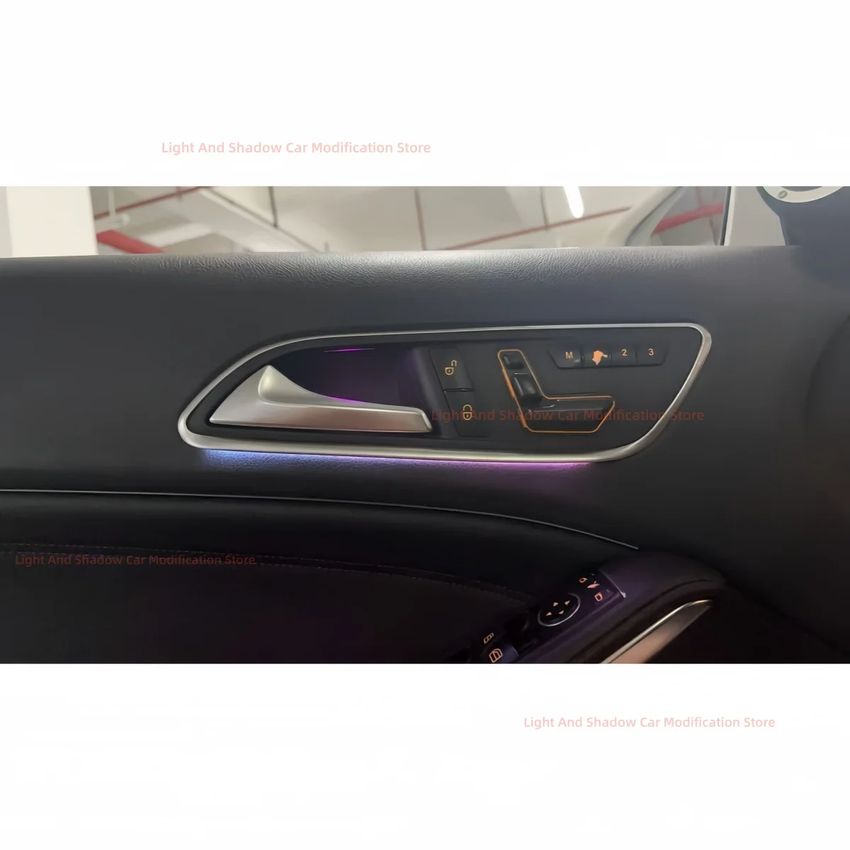 mbient light For Mercedes Benz A-Class W176/GLA X156/CLA C117 LED atmosphere lamp Upgrade Decorative strip Luminous air outlet