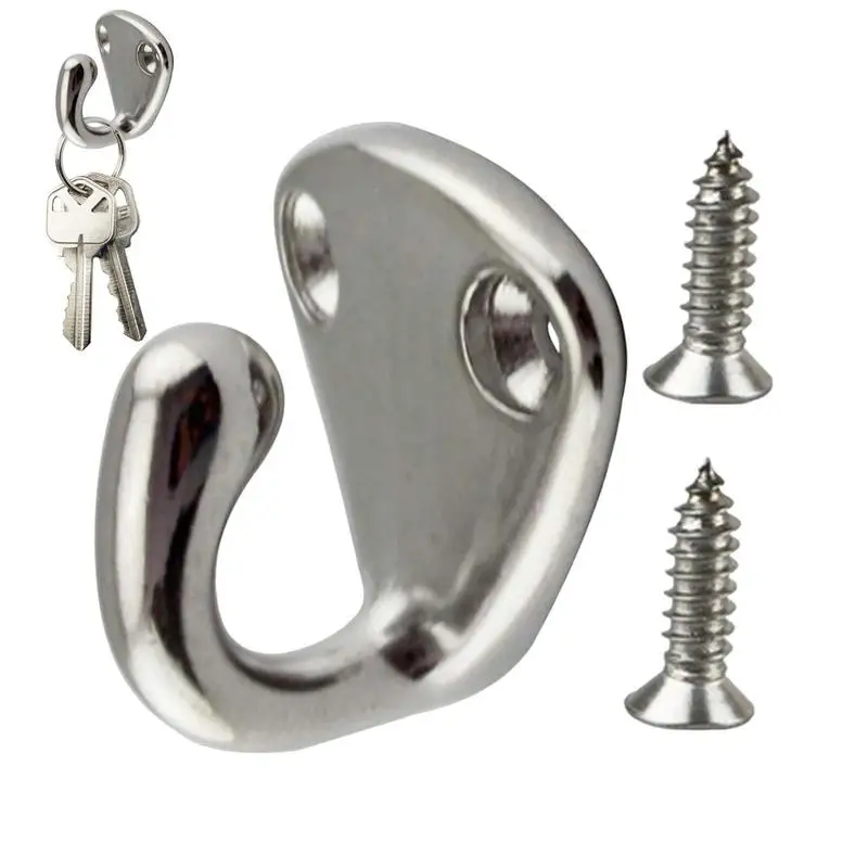 Ship Wall Hook 316 Stainless Steel Marine Hardware Safety Hook Hanger For Tug Marine Grade Fending Hook Hardware Accessories