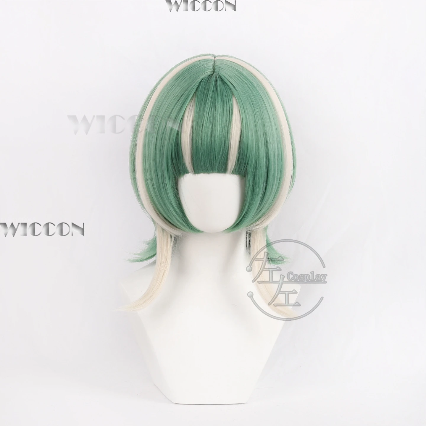 Guita Hebby أنيمي GACHIAKUTA شعر مستعار تأثيري الأخضر مزيج الشعر الجديد مانغا المنظفات معرض النساء هالوين نمط الشعر مهرجان نافيداد