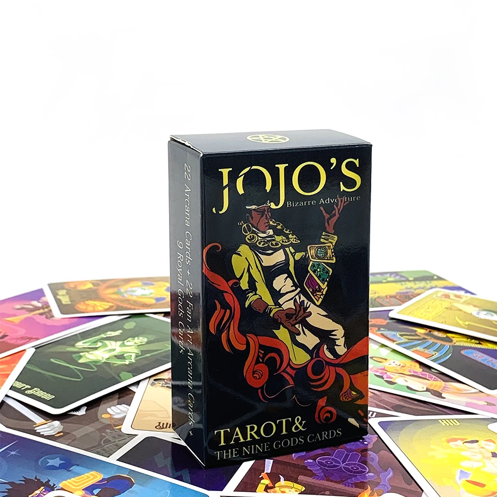 أنيمي جوجو غريب مغامرة بطاقات التارو العرافة سطح السفينة الإصدارات الإنجليزية طبعة أوراكل مجلس اللعب لعبة الحفلات #3