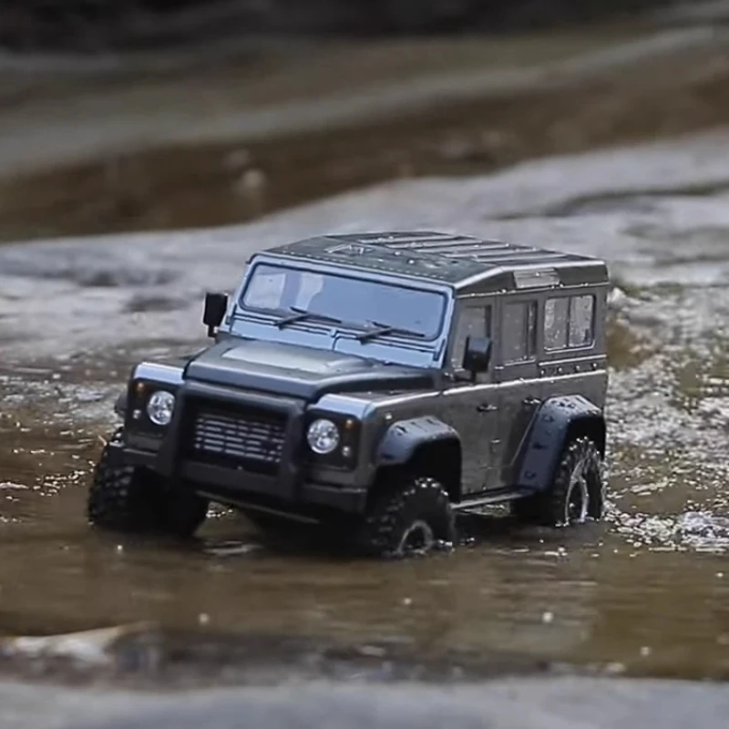

1/10 масштаб 4WD электрическая альпинистская модель радиоуправляемого автомобиля с дифференциальным механизмом в твердом корпусе, имитация полнопривода, игрушечный внедорожник