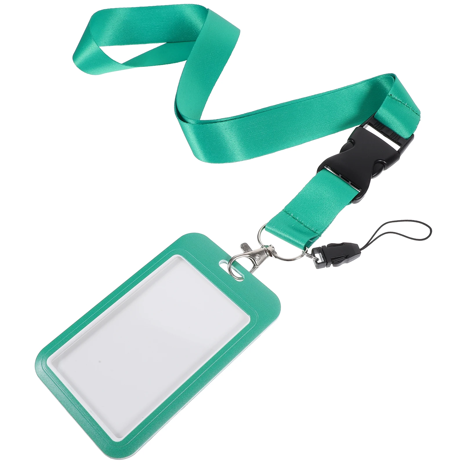 

Lanyard Phone Green Card Holder Access Card Holder With Lanyard Student Nurse ID Badge Lightweight Practical Gift