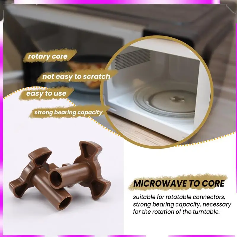 N98R Соединитель поворотного стола для микроволновой печи, поддержка роликовой направляющей для микроволновой печи, запасные части для поворотного сердечника микроволновой печи
